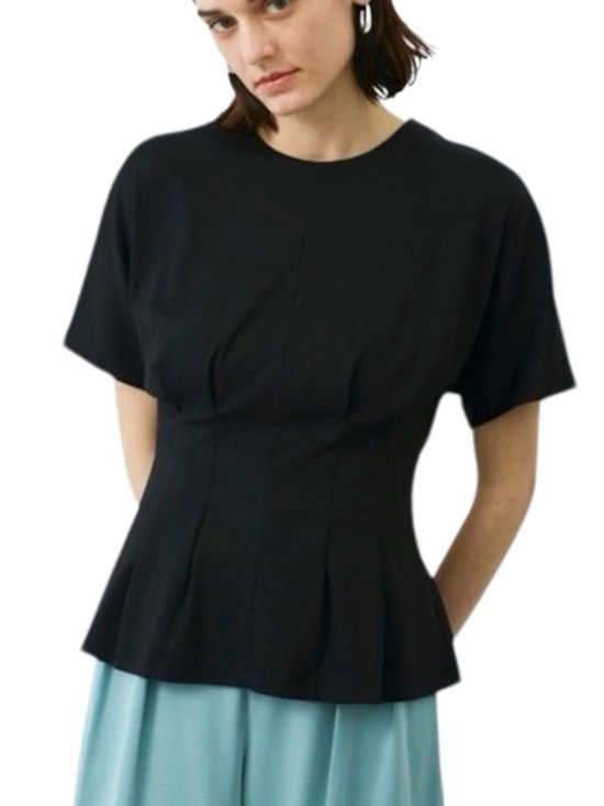 The Limited Tops - 4/$20 The Limited Black Pleated Tunic Top – Size M - Like New